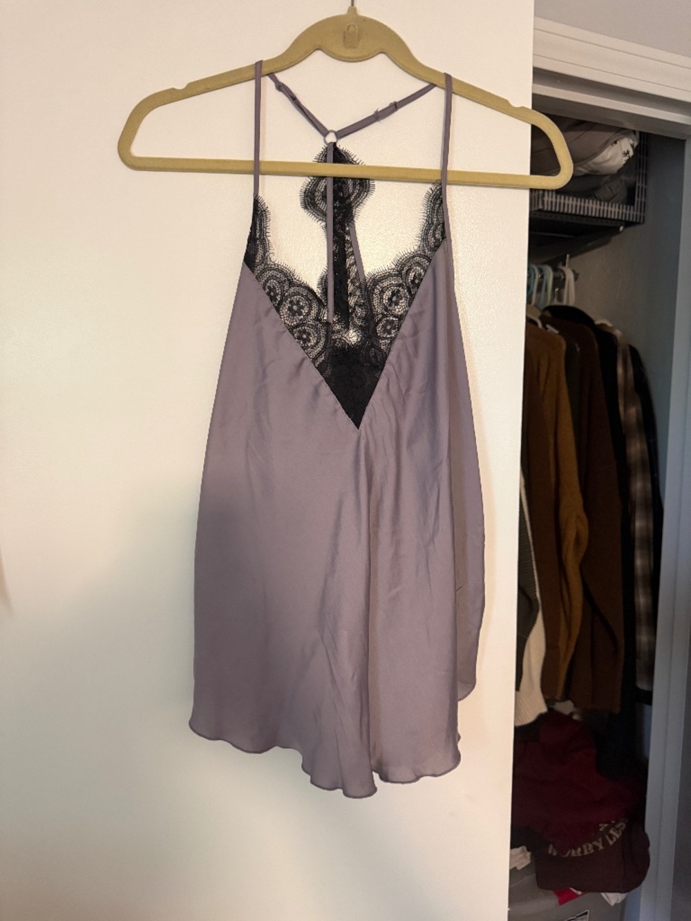 Free People Intimately Lace Trim Top - NWOT